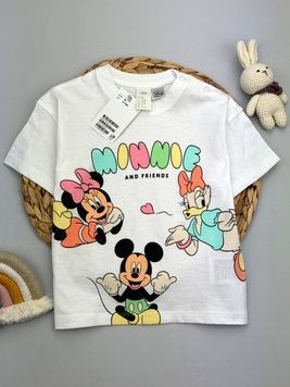 Хлопковая футболка H&M 74см (2529-74) 2529-74 фото
