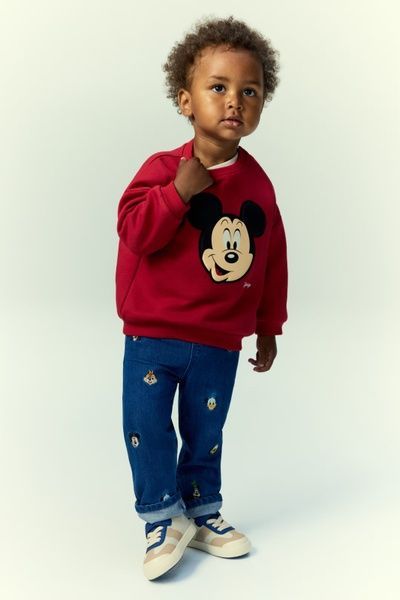 Джинсы из хлопкового денима от H&M 68см (5128-68) 5128-68 фото