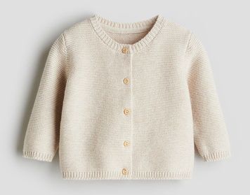 Хлопковый вязаный кардиган от H&M 56см (4682-56) 4682-56 фото