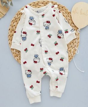 Хлопковый ромпер от H&M 56см (5134-56) 5134-56 фото