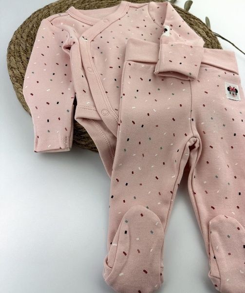 Комплект боді повзунки з манжетами Disney Baby бавовна 56см (1417-56) 1417-56 фото