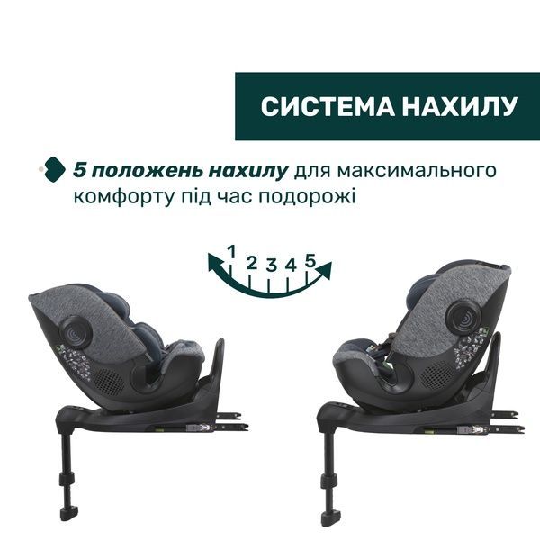 Автокрісло Chicco Bi-Seat Air i-Size з базою, група 0+/1/2/3 87050.21 фото