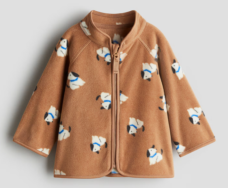 Тепла кофта на флісі від H&M 68см (4243-68) 4243-68 фото
