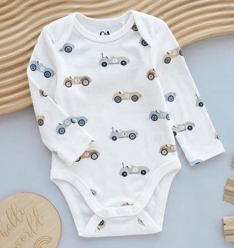 Хлопковое боди C&A 56см (5831-56) 5831-56 фото