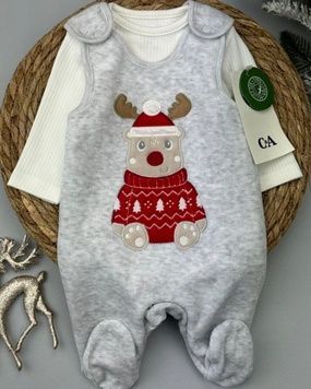 Велюровый человечек и боди Disney Baby от С&А 56см (3122-56) 3122-56 фото