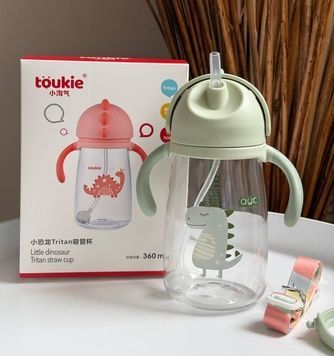 Пляшечка "Toukie Dino" 360 мл Зелена (5029-56) 5029-56 фото