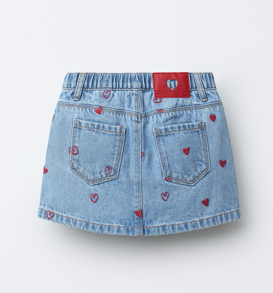 Джинсовая юбка ZARA 86см (5827-86) 5827-86 фото