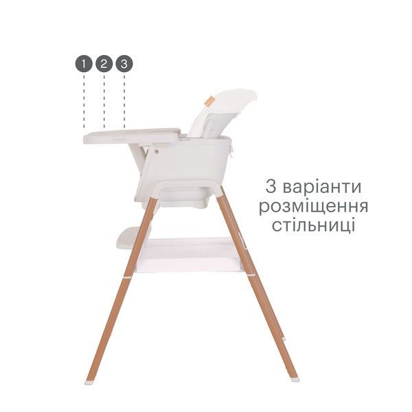 Стільчик для годування 7 в 1 Tutti Bambini Nova 611010/7508 фото