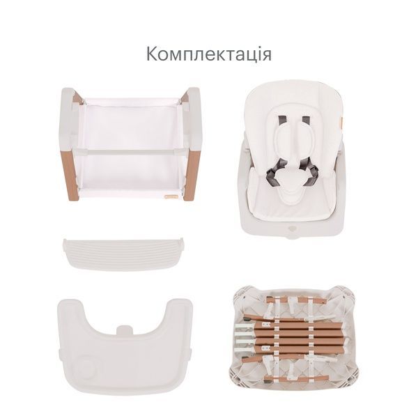 Стільчик для годування 7 в 1 Tutti Bambini Nova 611010/7508 фото