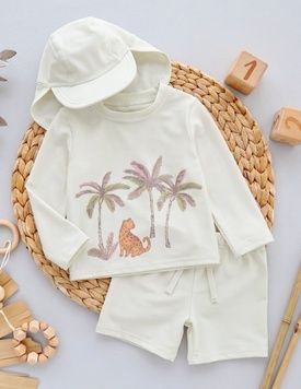 Солнцезащитный купальный комплект UPF 50 H&M 62/68см (2-6M) (5683-68) 5683-68 фото