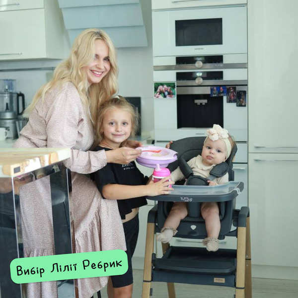 Стільчик для годування 7 в 1 Tutti Bambini Nova 611010/9999 фото