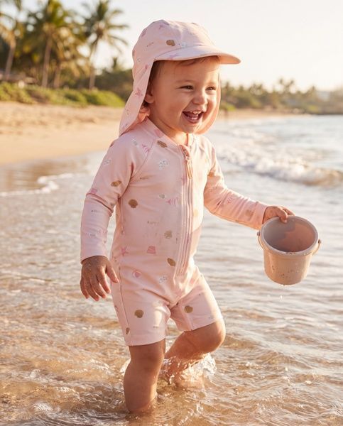 Солнцезащитный купальный комплект UPF 50 H&M 98/104см (2-4Y) (5822-104) 5822-104 фото
