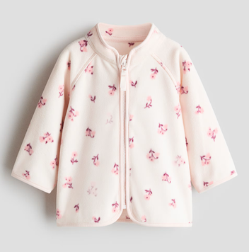 Тепла флісова кофта H&M 68см (5850-68) 5850-68 фото