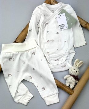 Комплект боди и штанов от H&M 56см (3179-56) 3179-56 фото