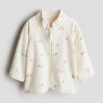 Теплая кофта на флисе от H&M 68см (4222-68) 4222-68 фото