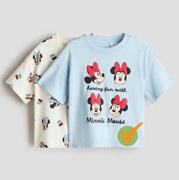 Бавовняна футболка H&M 68см (5967-68) 5967-68 фото
