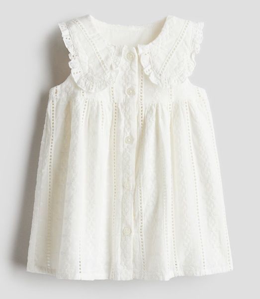 Бавовняна сукня з вишивкою від H&M 98см (5452-98) 5452-98 фото