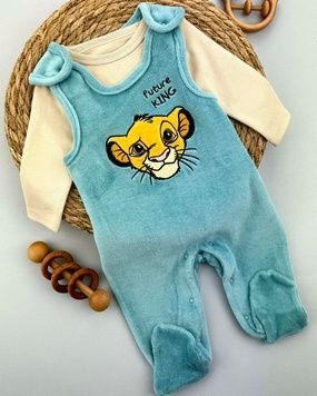 Велюровий чоловічок та боді Disney Baby 56см (2116-56) 2116-56 фото