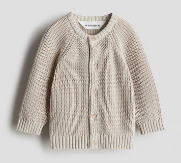 Бавовняна в'язана кофта від H&M Adorables 98см (5425-98) 5425-98 фото