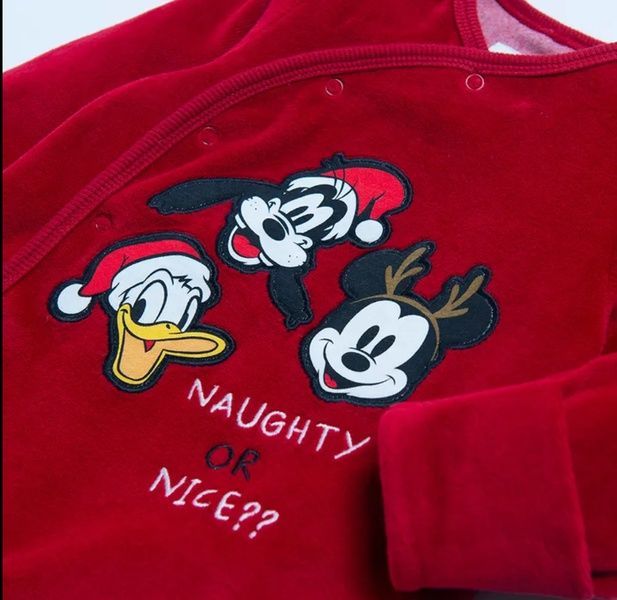 Велюровий сліп та шапочка серії Disney Baby з органічної бавовни 86см (1085-86) 1085-86 фото