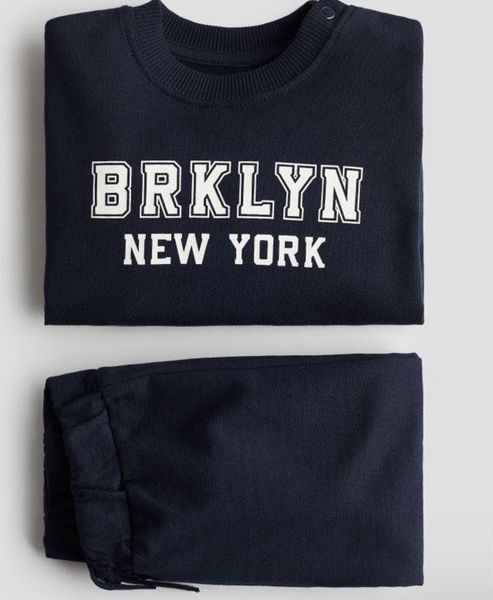 Теплий костюм на флісі H&M 68см (2688-68) 2688-68 фото