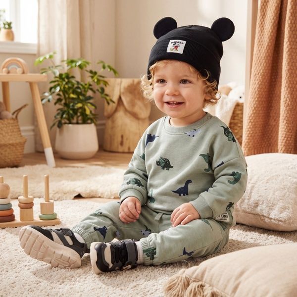 Теплий костюм на флісі H&M 68см (5918-68) 5918-68 фото