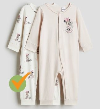 Хлопковый ромпер от H&M 80см (5092-80) 5092-80 фото