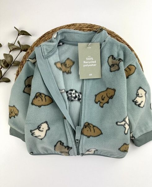 Флисовая кофта H&M 74см (1669-74) 1669-74 фото