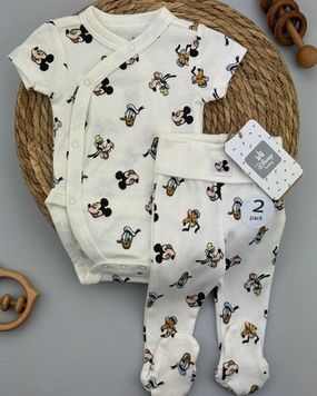 Комплект боді та штани з органічної бавовни від Disney Baby 56см (2376-56) 2376-56 фото