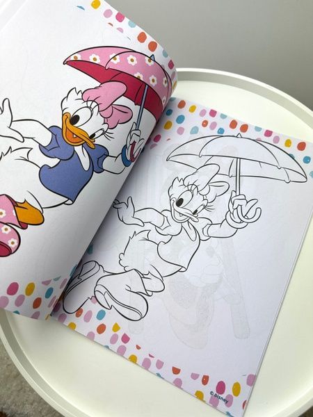 Цветные раскраски с героиней Disney Minnie Mouse RZ112 фото
