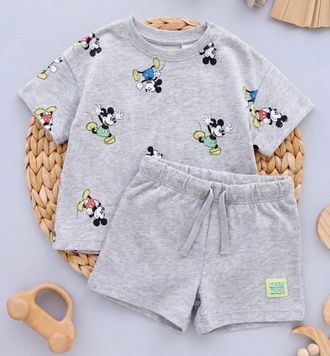 Летний хлопковый костюм H&M 68см (5674-68) 5674-68 фото
