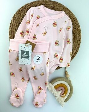 Комплект боді штани з манжетами Disney Baby бавовна 56см (1378-56) 1378-56 фото