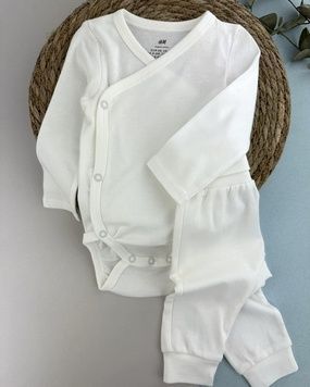 Комплект боді штани H&M бавовна 68см (1436-68) 1436-68 фото