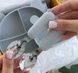 Детские столовые приборы из пищевого силикона и металла в цвете Light Grey PS110-14 фото 2