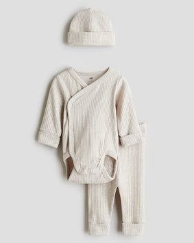 Комплект боді, легінсів і шапочки H&M 56см (5964-56) 5964-56 фото