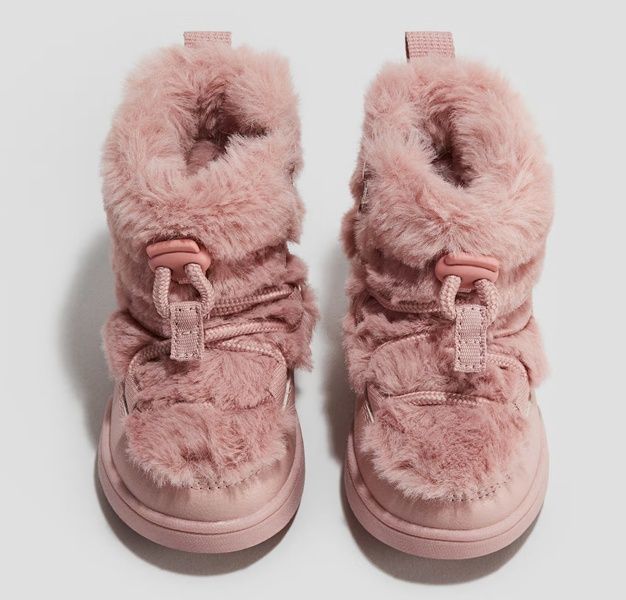 Пухнасті чобітки &laquo;Єврозима&raquo; від H&M 22 18-24M (4857-86) 4857-86 фото