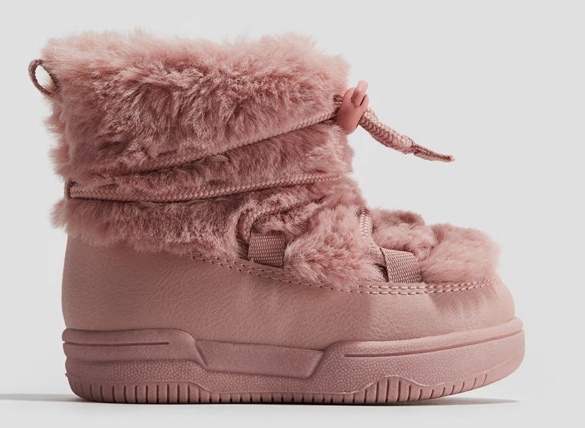 Пухнасті чобітки &laquo;Єврозима&raquo; від H&M 22 18-24M (4857-86) 4857-86 фото