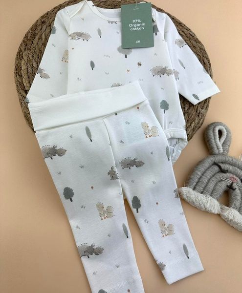 Комплект з органічної бавовни H&M 56см (1393-56) 1393-56 фото
