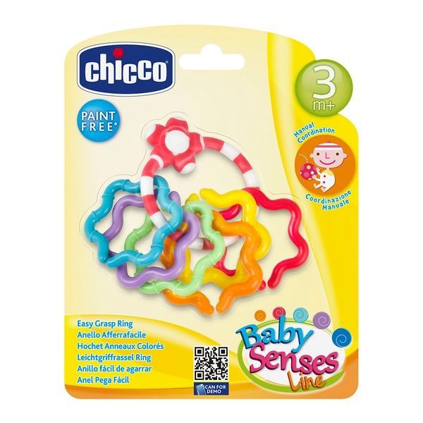 Игрушка-погремушка Chicco "Кольца" 05954.00 фото