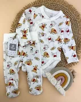 Комплект боді штани Disney Baby з манжетами 100% бавовна 62см (1382-62) 1382-62 фото